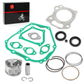 Engine Top End Kit Oversize 0.25mm Piston Ring Gasket Seal for Yamaha Golf Cart G11 G16 G20 1996-2002 JN6-11635-00