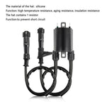 Ignition Coil and Spark Plug Cap Set for Honda Shadow 750 VT750 1998-2019