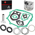 Engine Gasket Rebuild Kit Oversize 0.5mm Piston Ring Seal for Yamaha Golf Cart G14 1995-1996