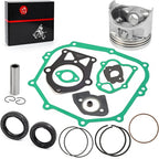 Engine Gasket Rebuild Kit Oversize 0.5mm Piston Ring Seal for Yamaha Golf Cart G14 1995-1996