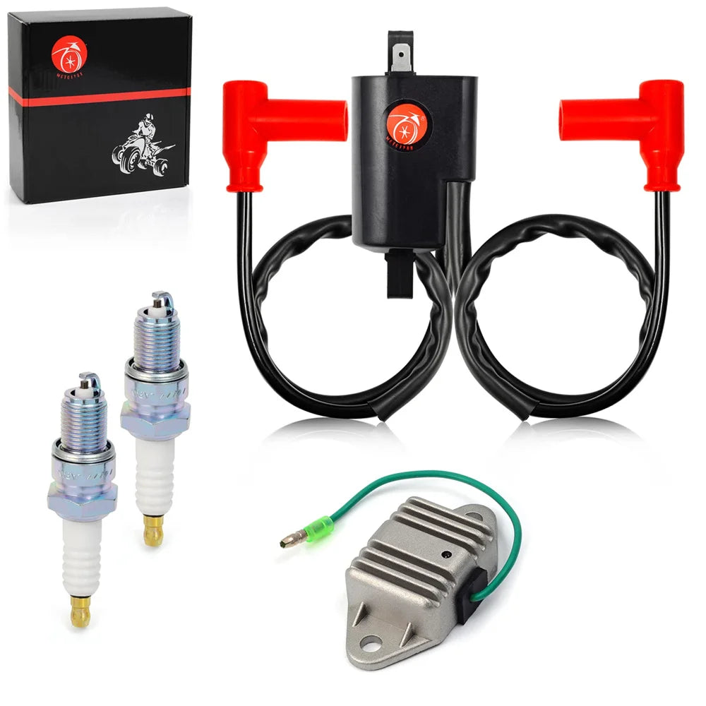 Ignition Coil and Spark Plug Voltage Regulator for Yamaha Banshee 350 1987-2006