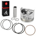 285cc Top End Piston Ring Kit 0.25mm Oversize Bore for Yamaha Golf Cart G2 G5 G8 G9 G11 1985-1995