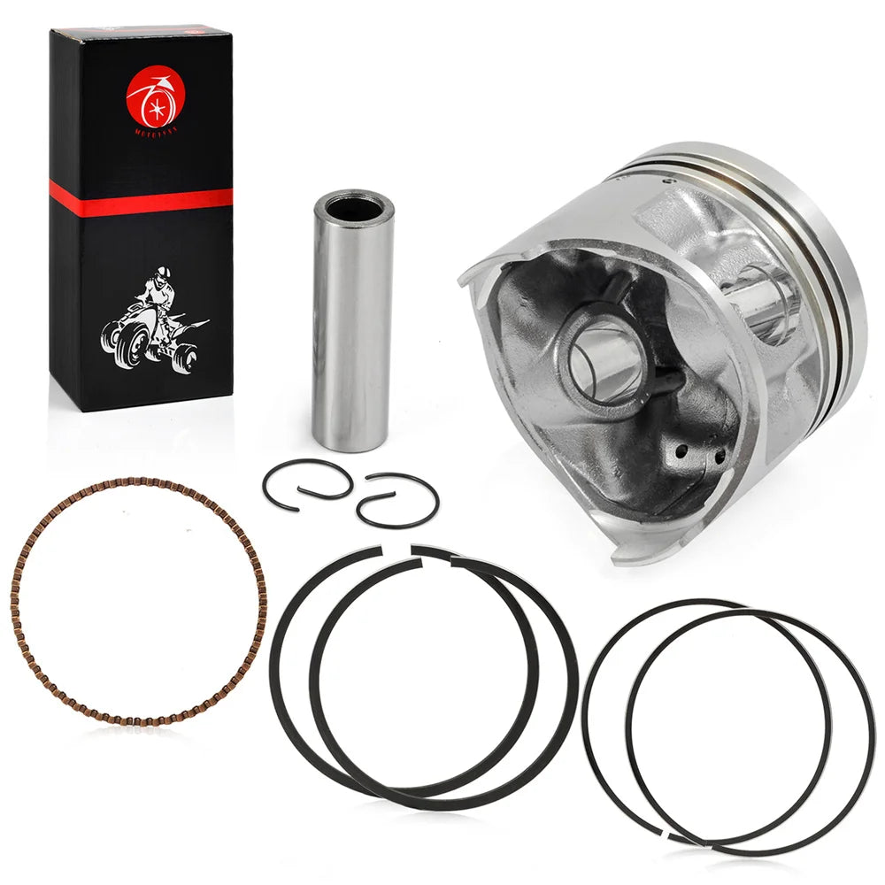 285cc Top End Piston Ring Kit 0.25mm Oversize Bore for Yamaha Golf Cart G2 G5 G8 G9 G11 1985-1995
