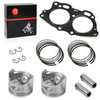 Oversize 0.25mm Top End Rebuild Kit Piston Ring Gasket EZGO 4Cycle 350cc EH35C 1996-2008
