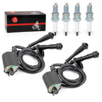 Ignition Coil Pack with Spark Plug and Cap for 1988-2007 Honda Shadow VLX 600 VT600
