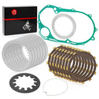 Clutch Friction Plates Kit with Spring and Gasket for Yamaha XVS1100 V-Star 1100 1999-2009