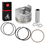 285cc 4-Stroke Top End Piston Ring Kit for Yamaha Golf Cart G2 G5 G8 G9 G11 1985-1995