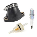 Carb Intake Manifold Boot Spark Plug for Polaris Sportsman 500 4x4 6x6 335 400 Magnum 425 500 Big Boss 500 Ranger 400