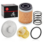 Oil Drain Plug Cap and Spring Oil Filter Strainer for Yamaha SR185 BW TW200 TTR230 YFM200 XT225 Bear Tracker Timberwolf YFB250