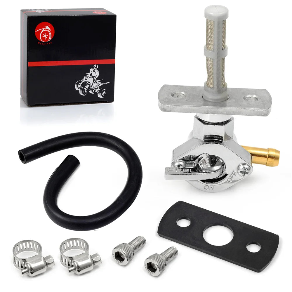 8mm High Flow Fuel Valve Petcock for Yamaha Raptor 660 350 Warrior Blaster