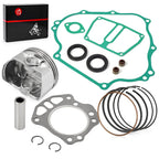 Engine Rebuild Kit Piston Rings Gasket Seal for Kawasaki Mule 600 610 SX KAF400