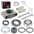 Steering Stem Bushing Bolt Bearing Seal Holder Nut & Removal Tool Kit For Yamaha Banshee Big Bear Warrior Raptor 350 YFZ450 YFB