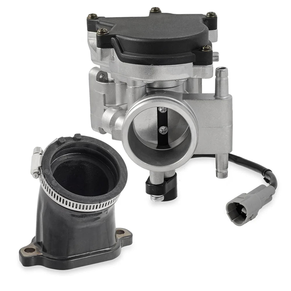 Throttle Body and Adapter for Polaris Ranger XP 700 6x6 4x4 EFI 2006-2009 - Part 1203160