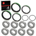 Front Wheel Bearings and Seals Kit for Polaris Sportsman 335 400 425 Magnum 325 Scrambler Worker Big Boss
