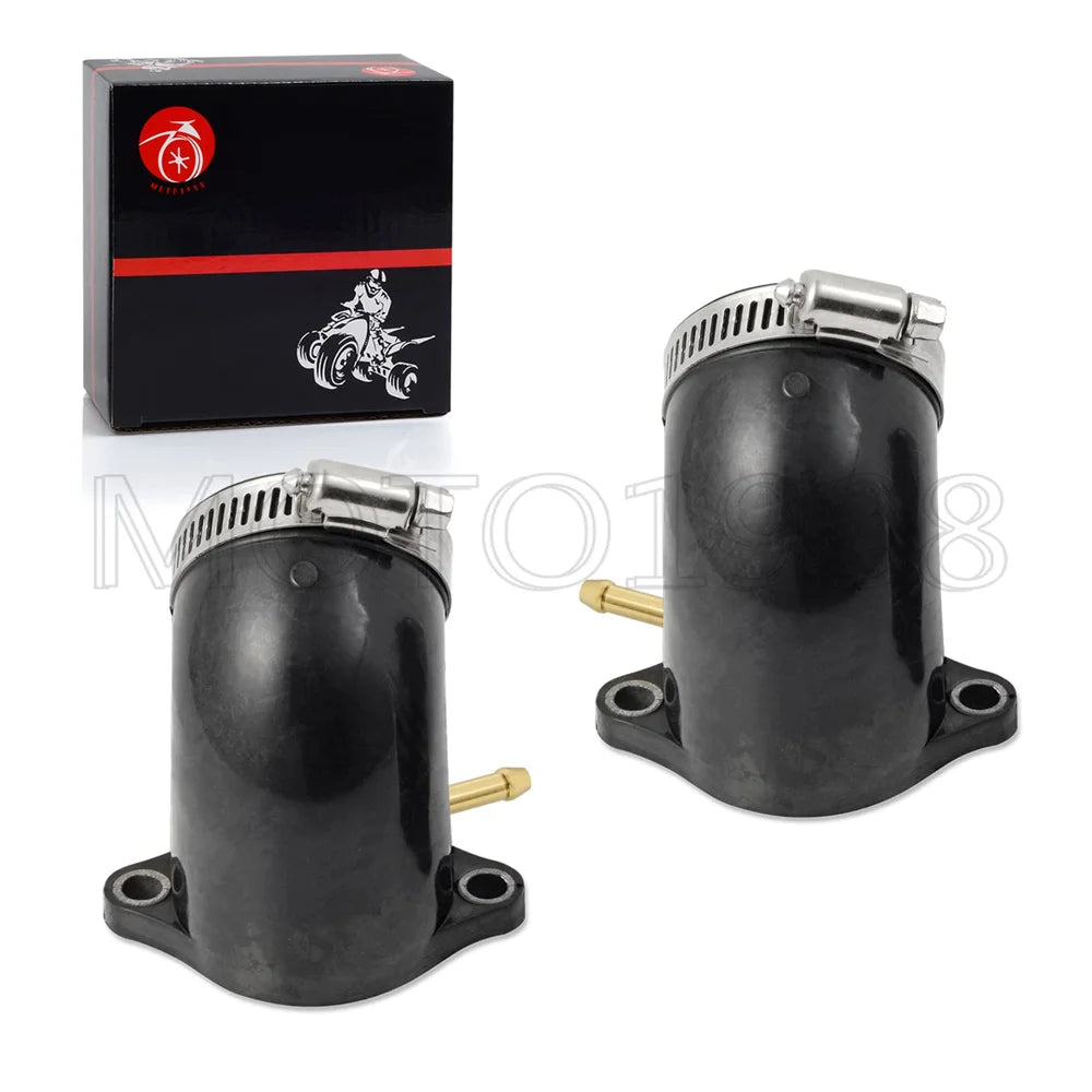 Front Rear Carburetor Intake Manifold Boot for Kawasaki Brute Force 650 KVF650D KVF650E KFX700 Prairie 650 KVF650 Prairie 700 KVF700