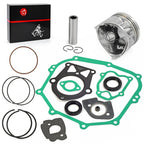 285cc Piston Ring Gasket Seal Kit 0.25mm Oversize Bore for Yamaha Golf Cart G2 G5 G8 G9 G11 1985-1995