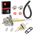 Fuel Valve Petcock Kit For Yamaha Big Bear 350 1987-1999 Kodiak 400 1993-1999 YZ125X YZ250X 2016-2022