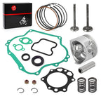 290cc Engine Rebuild Kit - Piston, Ring, Gasket, Seal, Valves for Club Car Golf Cart DS President FE290