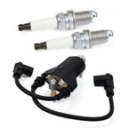 Ignition Coil Pack, Spark Plug, and Cap for EZGO TXT 1991-2002 Robin 295cc 350cc 4-Cycle Gas Golf Cart