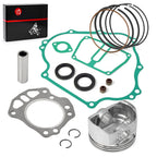 Engine Rebuild Kit Piston Rings Gasket Seal for Kawasaki Mule 600 610 SX KAF400