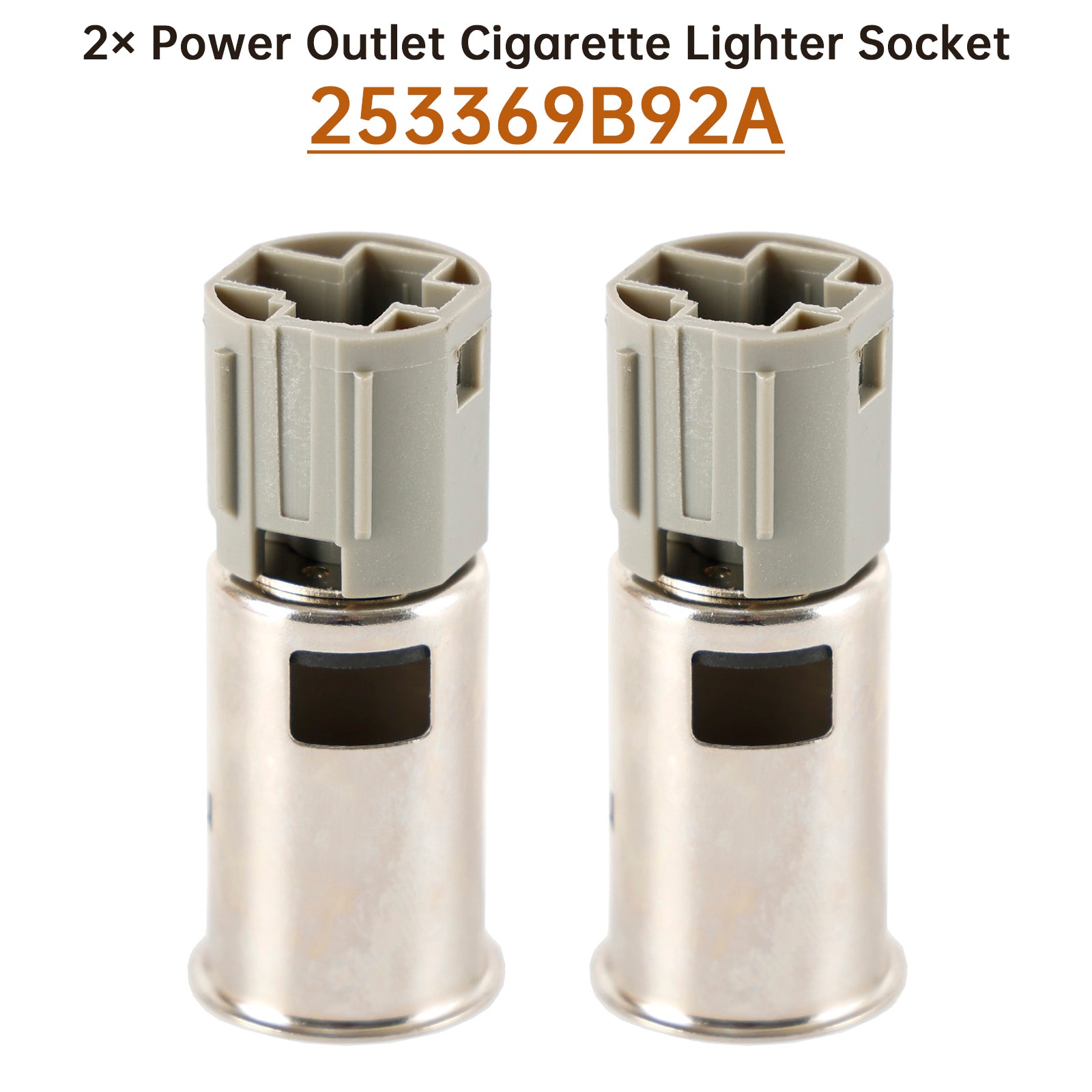 2 Inch Cigarette Lighter Power Socket 253369B92A Nissan Replacement