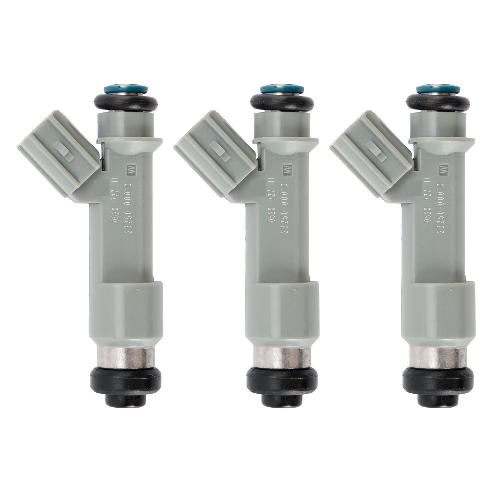 3 Fuel Injectors Compatible with Toyota Citroen Peugeot 1.0 Engine 23209-09030 23250-0Q010