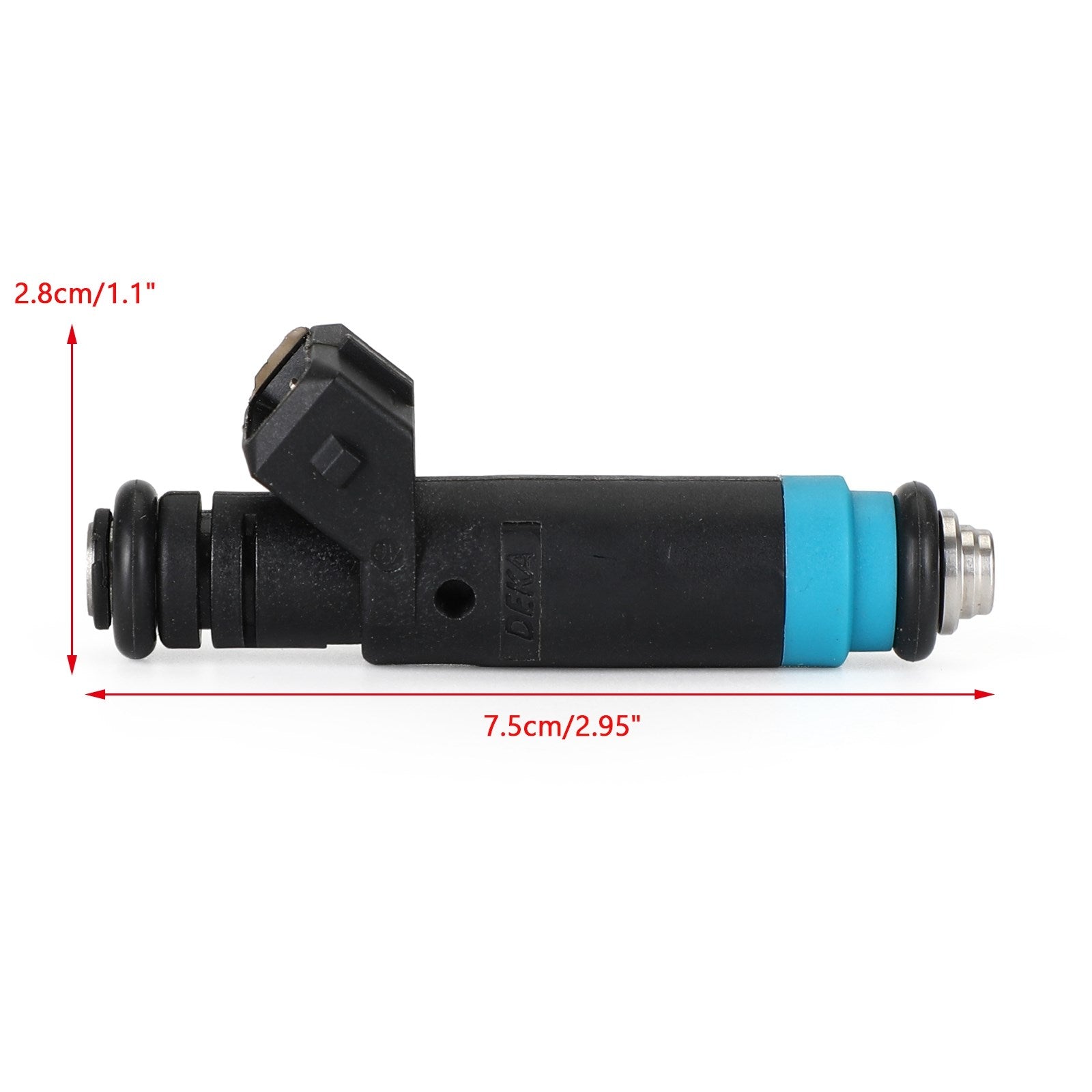 8 Piece 850CC 80LB Fuel Injectors FI114992 Compatible with Siemens Deka EV1 BMW Ford Generic Vehicles