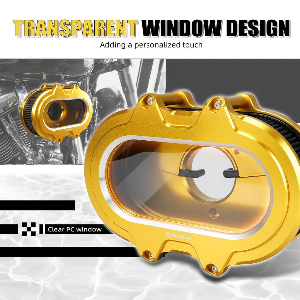 NICECNC Air Intake Filter Kit for Harley Freewheeler FLRT (2017–2023)