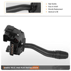 Turn Signal Hazard Light Wiper Switch for Ford Explorer/Villager/Quest (1993–2001)