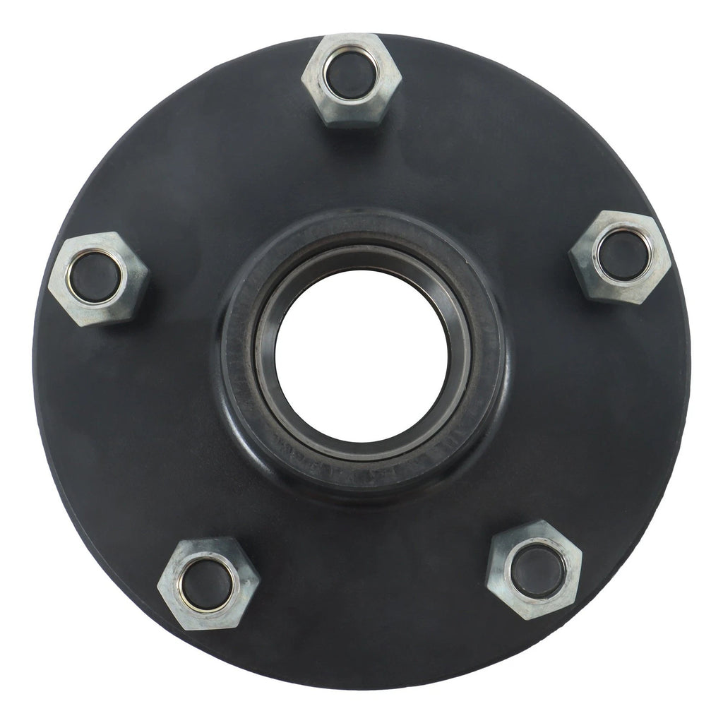 Set of 2 Trailer Hub Kits for 3500 lb Axles (5-Bolt Circle)