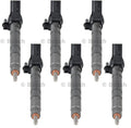 Set of 6 Bosch Fuel Injectors for Audi A8 Quattro VW Touareg (2003–2010)