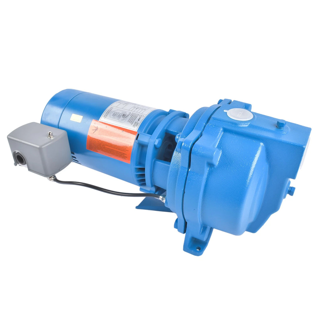 1/2 HP Cast Iron Shallow Water Well Jet Pump for J5S (115/230V)
