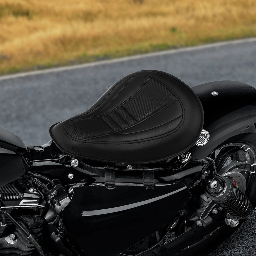 Solo Seat for Harley Sportster XL 1200 883 48 (2004–2022) Black