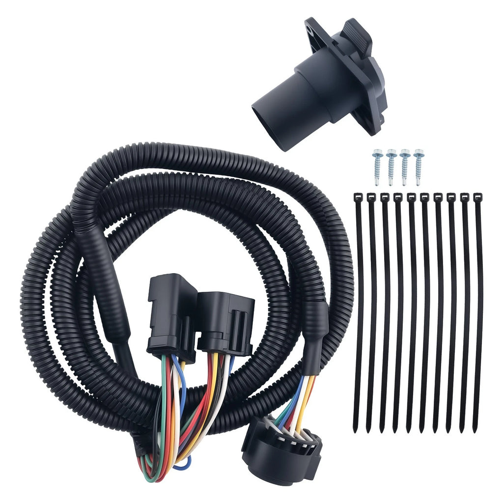 7 Pin Trailer Wiring Harness Extension for Dodge Ram 1500 (1995–2008)