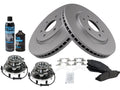 Front Brake Pad, Rotor & Wheel Hub Kit for Suzuki Equator (2009–2012) DX945DW