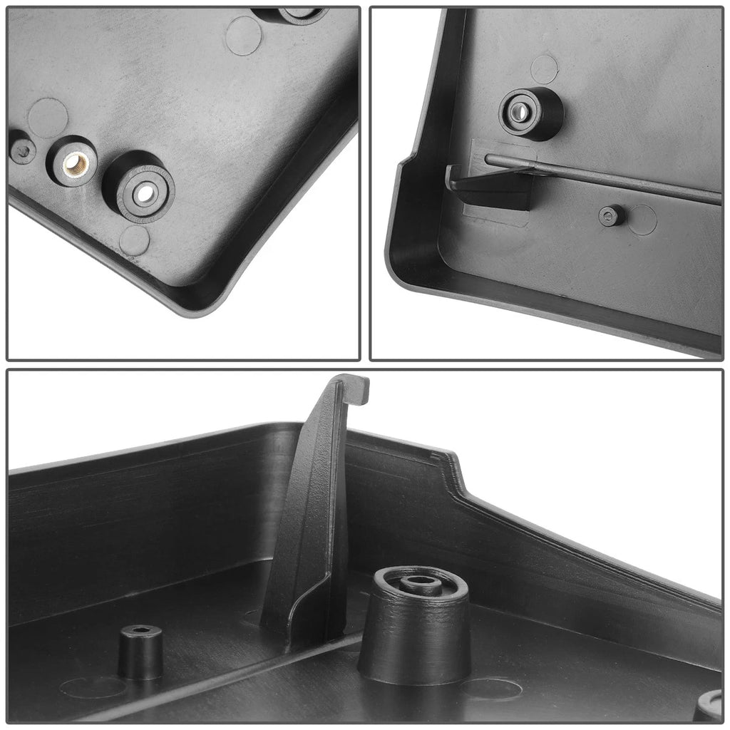 Front Bumper License Plate Mounting Bracket Kit for BMW X2 (2018–2021)
