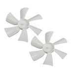 6 Inch RV Trailer Camper Bathroom Exhaust Vent Fan Blades Replacement  pcs