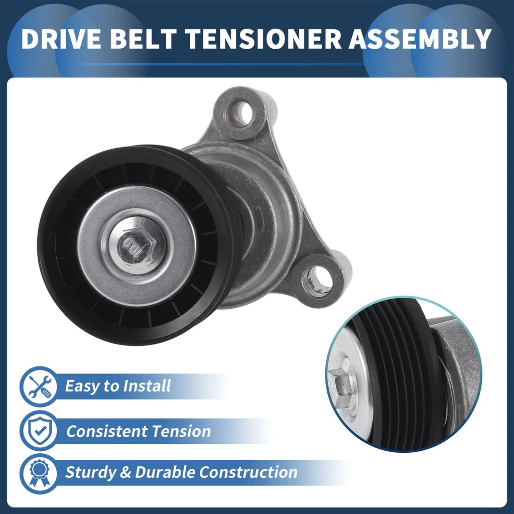 Belt Tensioner for Chevrolet Express 1500 (2009–2014) No. 19193110 Metal
