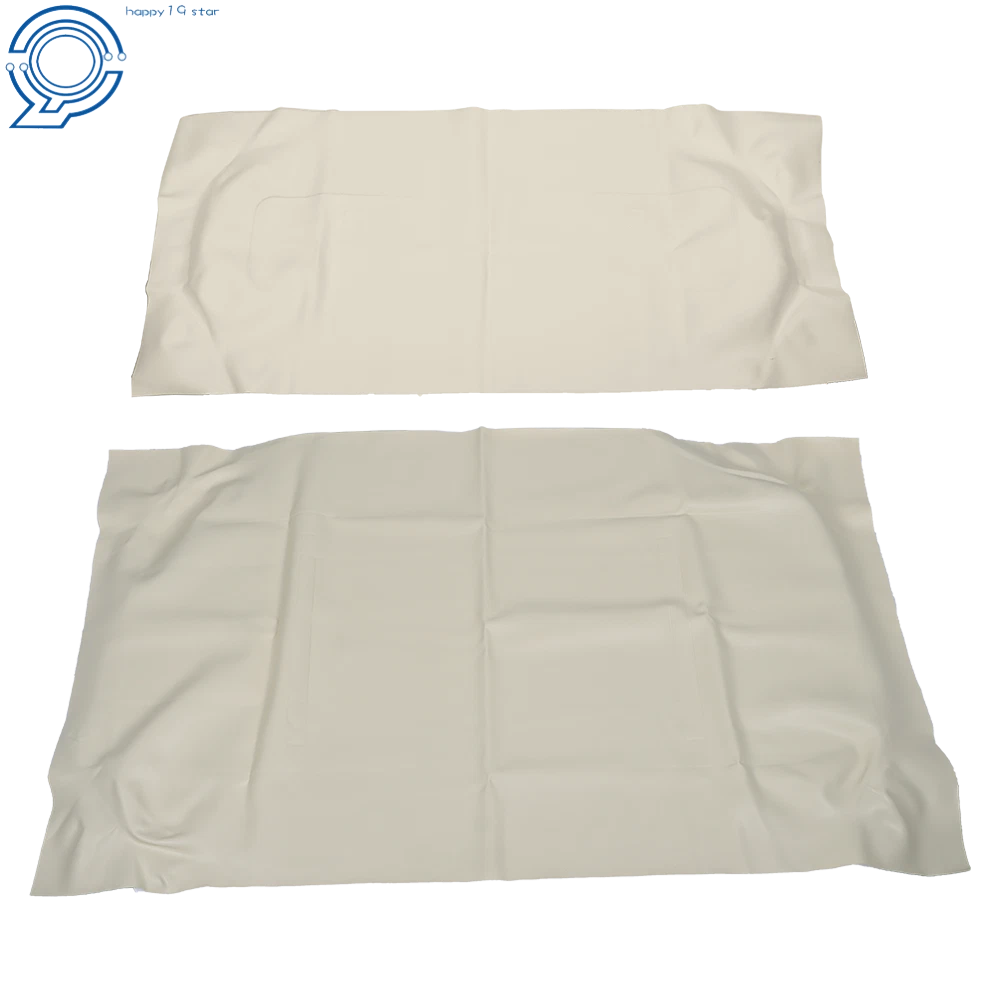 Set of 2 Front Seat Covers for EZGo TXT Golf Cart (1995–2013) White