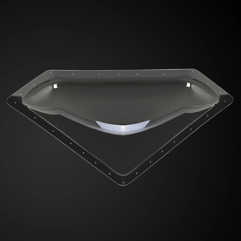 32"x10" Clear Plastic Skylight Cover for Travel Trailer RV Camper (#01868)
