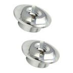 Set of 2 Handwheel Nuts for Scuba Diving Tank Valve (316 24 Thread)