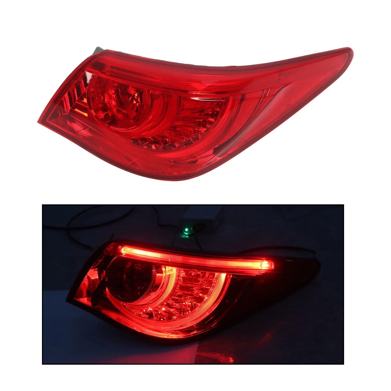 Rear Right Outer Tail Light for Infiniti Q50 (2014–2017)