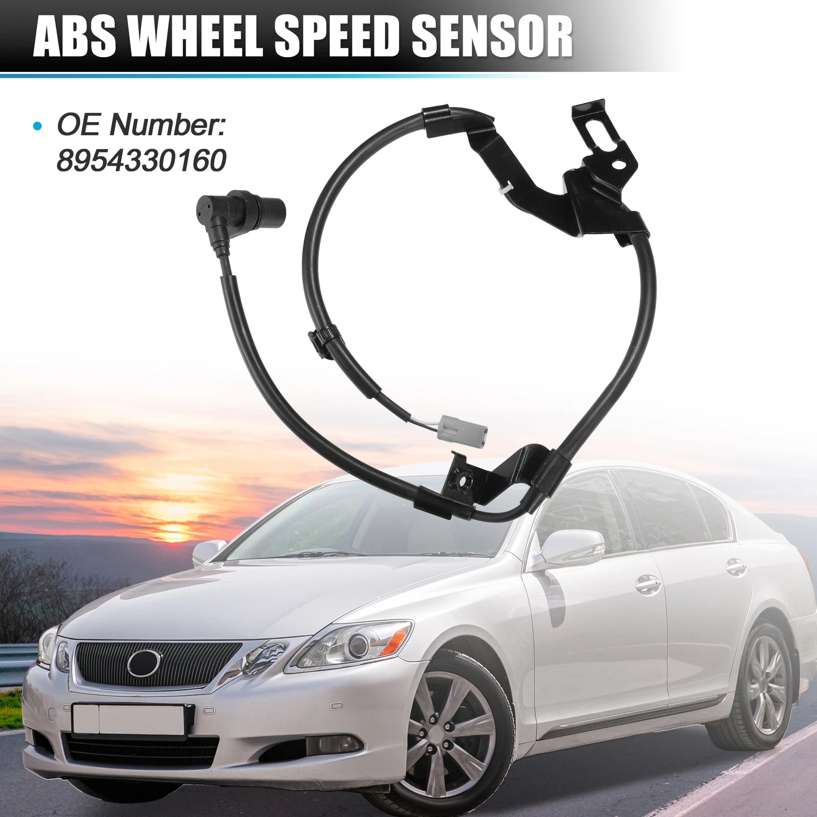Front Left ABS Wheel Speed Sensor for Lexus GS300 (1997–2005) No. 8954330160