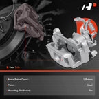 Pair Rear Brake Calipers with Brackets for Mitsubishi Outlander Sport (2013–2018)
