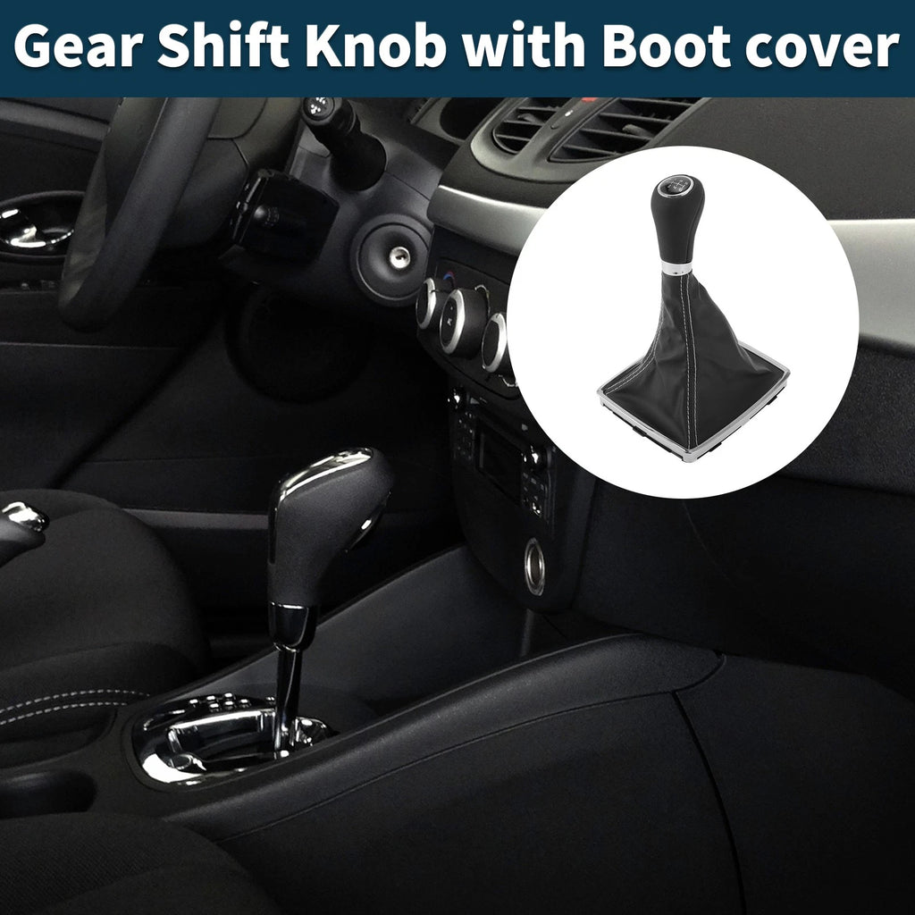 6 Speed Manual Gear Shift Knob with Cover for Mercedes-Benz C-Class (2015–2021)