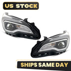 HID Headlight Set for Buick Envision (2016–2018) w/Bulb Ballast AFS Left+Right