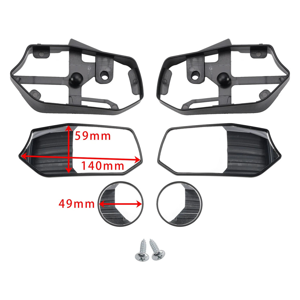 Set of 2 Fairing Rearview Side Mirrors for Yamaha X-Max XMax 300 (2023–2024)
