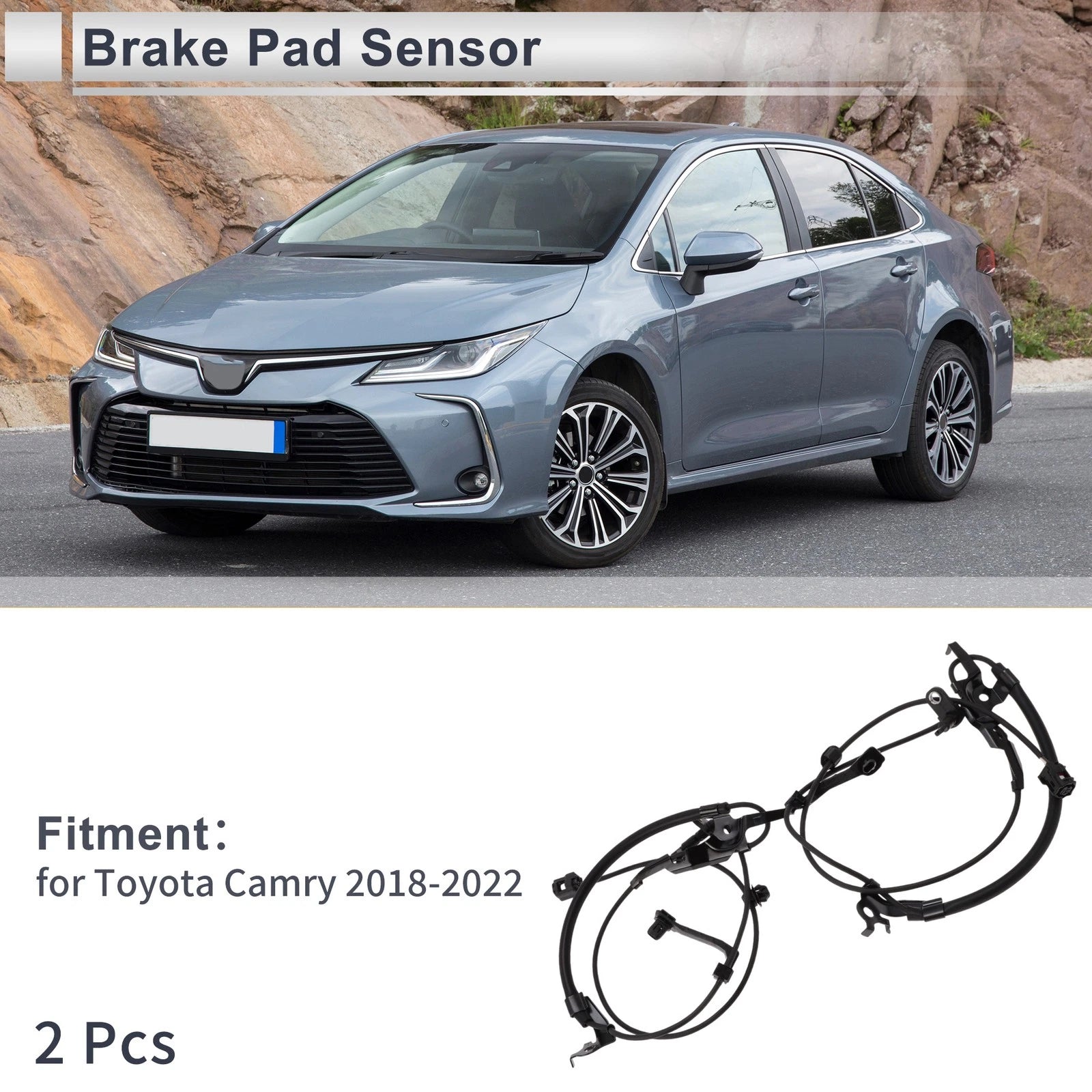 Front Wheel Brake Pad Wear Sensor No. 8954306081 for Toyota Camry (2018–2022)