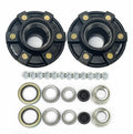 2X Idler Hub Kits 6 Lug 6 on 5.5 for 5200 6000 lbs Axle