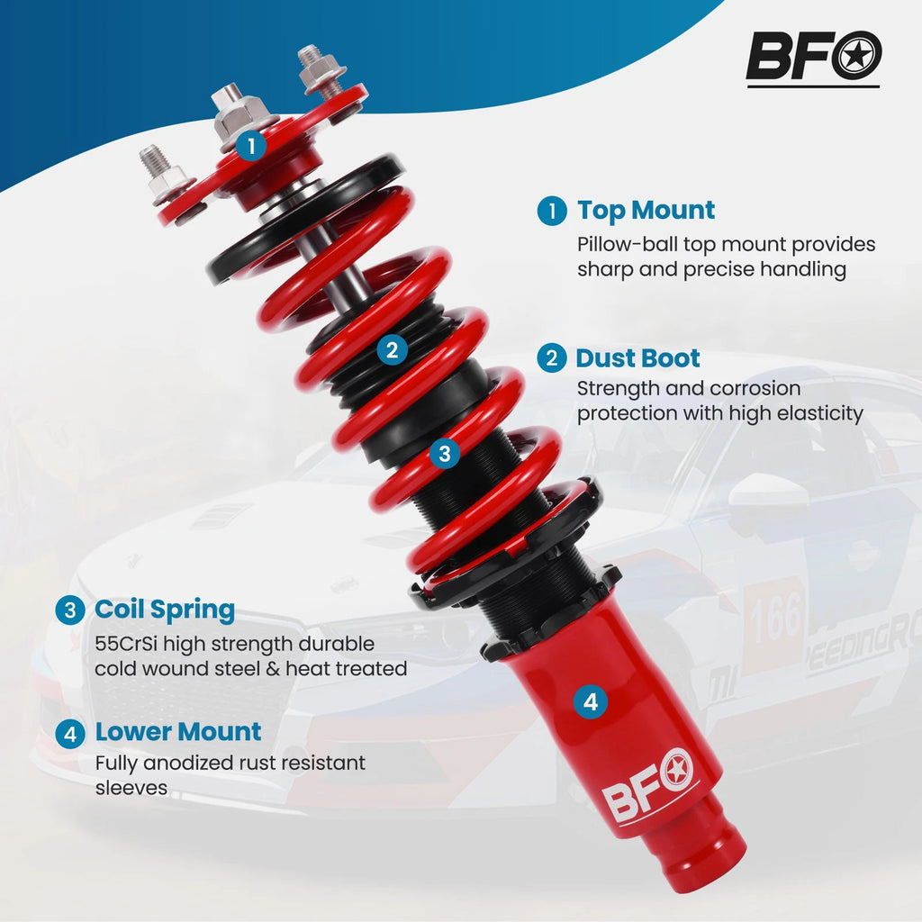 Coilover Suspension Kit for Honda Civic (1996-2000) Adjustable Height